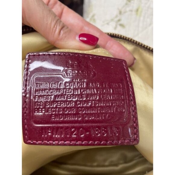 THIS IITEM HAS SOLD Vintage Coach Madison Patent Satchel – Y2K It Girl Energy - Picture 7 of 8